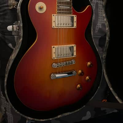 Peter Green Mod Greco Les Paul Style EG 59-60 Single Cutaway Standard 1985 - 1992 - Cherry Sunburst with HSC image 1