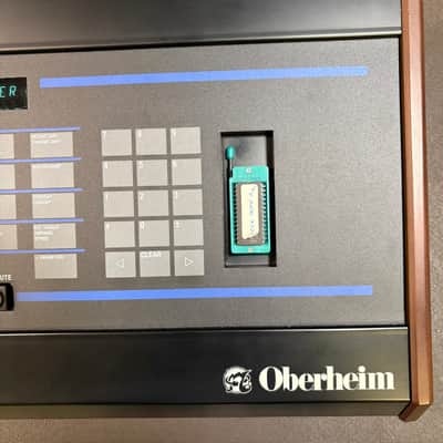 Oberheim PROMMER Prommer with clean 27C64 EPROMS! Mid 80’s - Blue image 4