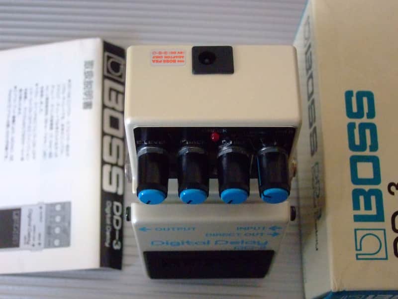 MINT 1987 Long Chip Boss DD-3 Digital Delay w/ Box & Manual MIJ