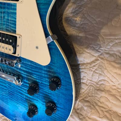 Gibson Les Paul 2025 - AAA Flame Top Ocean Water Perimeter image 13