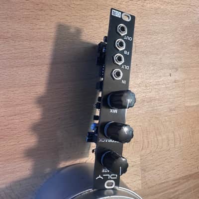 Synthrotek DLY PT2399 Analog delay black panel Eurorack module. 4HP image 3