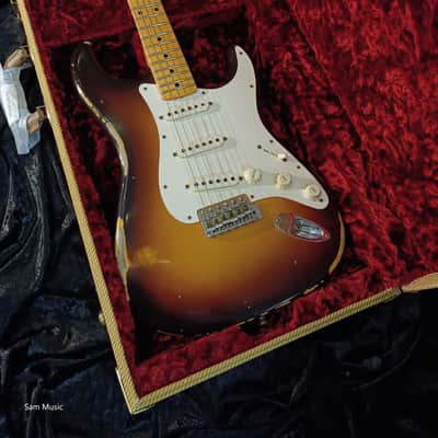 Fender CS Fat 50s Strat REL WF image 2