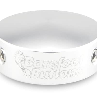 Barefoot Buttons V1 Standard Replacement Footswitch Button - Silver image 1