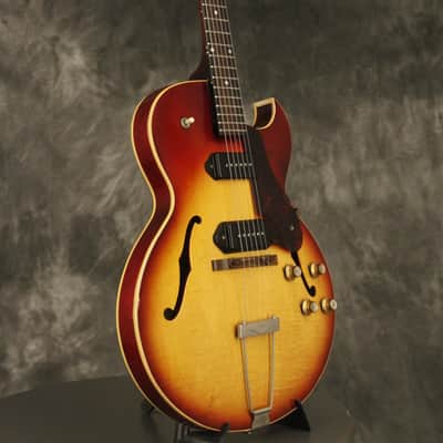 1962 Gibson ES-125 TDC Sunburst w/flame maple top image 4