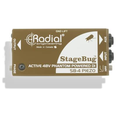 Radial StageBug SB-4 Piezo DI Compact Active Direct Box image 1