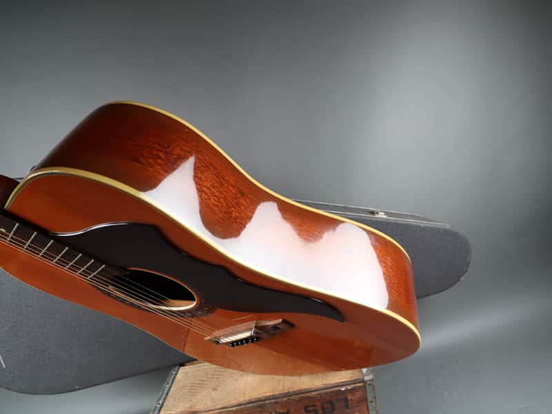 Vintage Eko Ranger VI Dreadnought Acoustic Made In Italy | Reverb