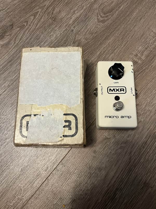 MXR MX-133 Micro Amp 1979 - 1984 - White | Reverb