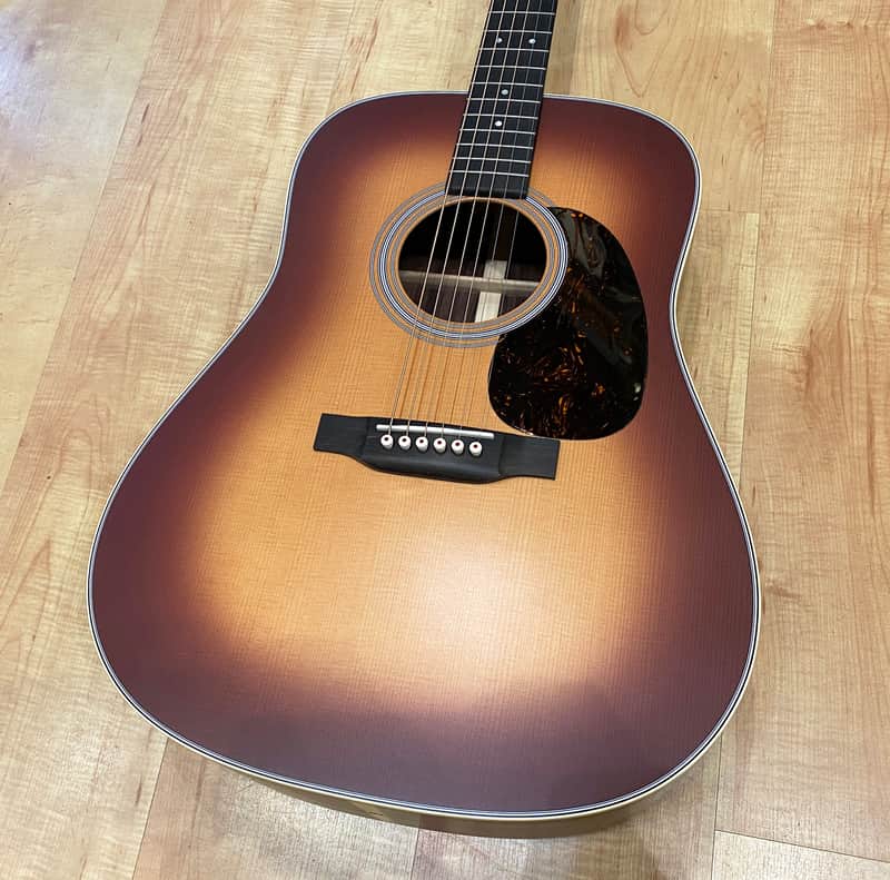 Martin Standard Series D-28 2023 Acoustic Guitars Satin Amberburst image 1