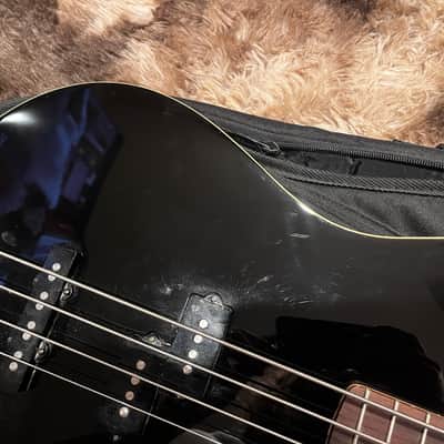 Fender AJB Aerodyne Jazz Bass Deluxe Electric Bass Guitar w Case image 3