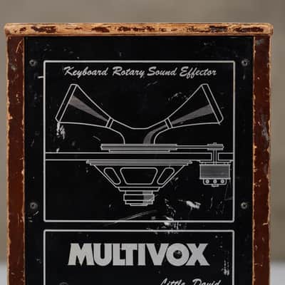 Multivox LD-2 Little David Rotary Speaker Simulator w/ Fender Footswitch #59202 image 8