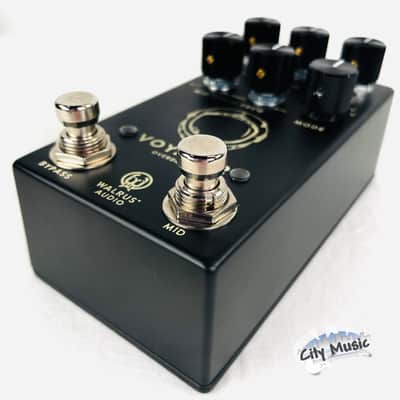 Used Walrus Audio Voyager MKII Preamp Overdrive Guitar Effects Pedal Black ♫ image 4