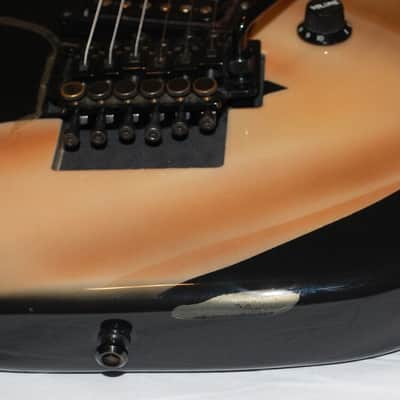 Kramer Baretta 1980's Black with Legs Graphic Kline Style image 5