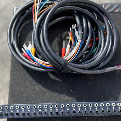Neutrik 24 - 48  Patchbay Patch Bay with 3 TRS 1/4" Snakes image 3