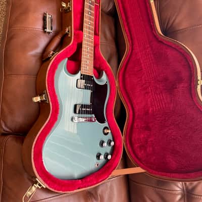 2019 Gibson SG Special Electric Guitar - Faded Pelham Blue image 12