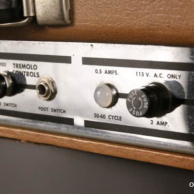 Valco/Supro Res-O-Glass BLACK w/Valco S6416T tube amplifier 8" Jesnsen 1966 image 17