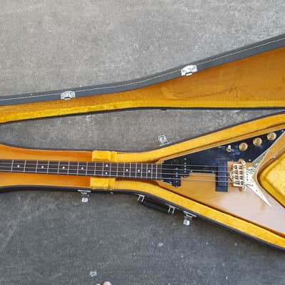 IBANEZ ROCKET ROLL BASS 1976 clear yellow - OBO image 7