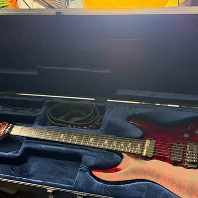 Schecter C-1 FR S Apocalypse w/ hard case and custom strap image 4