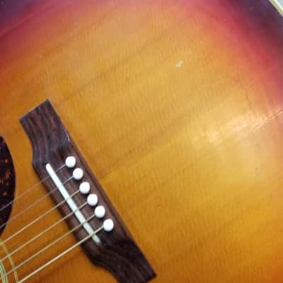 vintage 60's Gibson Southern Jumbo SJ in Cherry Sunburst with Hard Case image 18