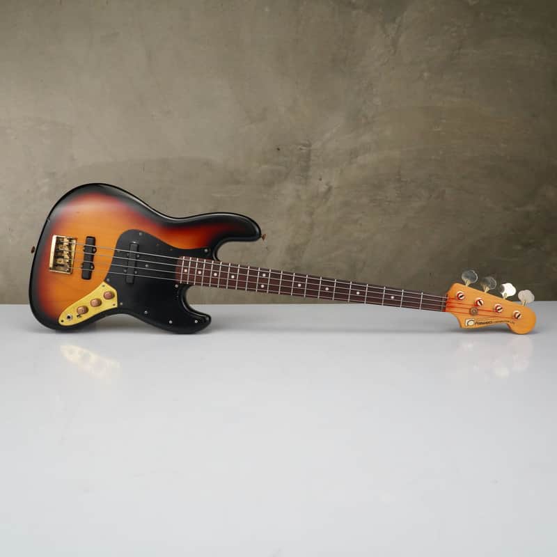 Fernandes RJB-75-60 Jazz Bass MIJ "Lawsuit Era" w/ Fender Case #59217 image 1