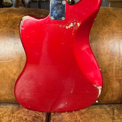 Fender Jaguar 1966 - Candy Apple Red -100% Original - OHSC image 6