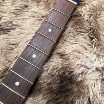 2021 Fender Mod Shop American Professional Telecaster Rosewood Neck with Mystic Lake Placid Blue Headstock image 4