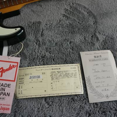Fender Japan ST62-TX Stratocaster Black Crafted in Japan CIJ 2015 Texas Special Pickups image 22