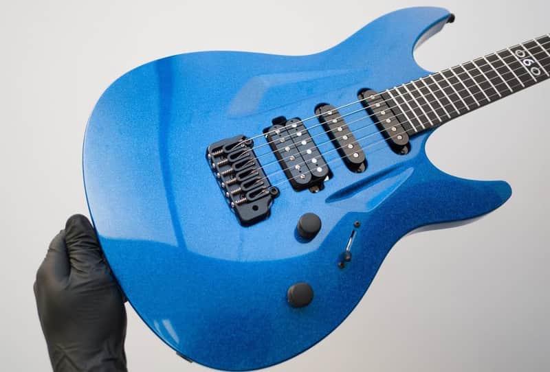Aristides 060 Custom Cerulean Blue Nano Sparkle image 1