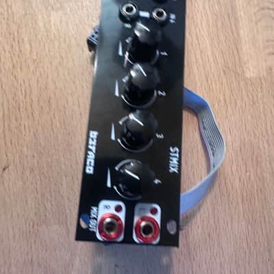 Befaco STMIX 1U Eurorack Factory built original owner stereo mixer black panel image 4