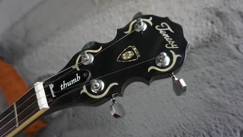 Vintage Tenesy Thumb Standard 5-String Banjo w/ Hard Case | Reverb