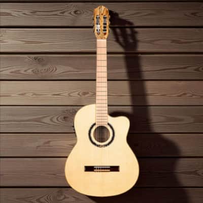 Ortega Signature Series Thomas Zwijsen Acoustic-Electric Nylon Classical Guitar w/ Bag image 2