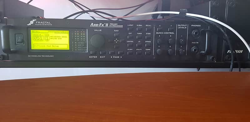 Fractal Audio Axe-FX II 2011 - 2012 - Black image 1