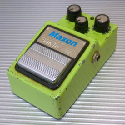 Vintage Early Version Black Label Maxon SD-9 Sonic Distortion 1980s Ibanez / MIJ Made in Japan image 1