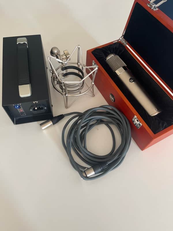 Warm Audio WA-47 Large Diaphragm Multipattern Tube Condenser Microphone 2018 - Present - Nickel image 1