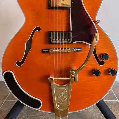 Gibson Chet Atkins Country Gentleman 1992 Sunrise Orange image 3