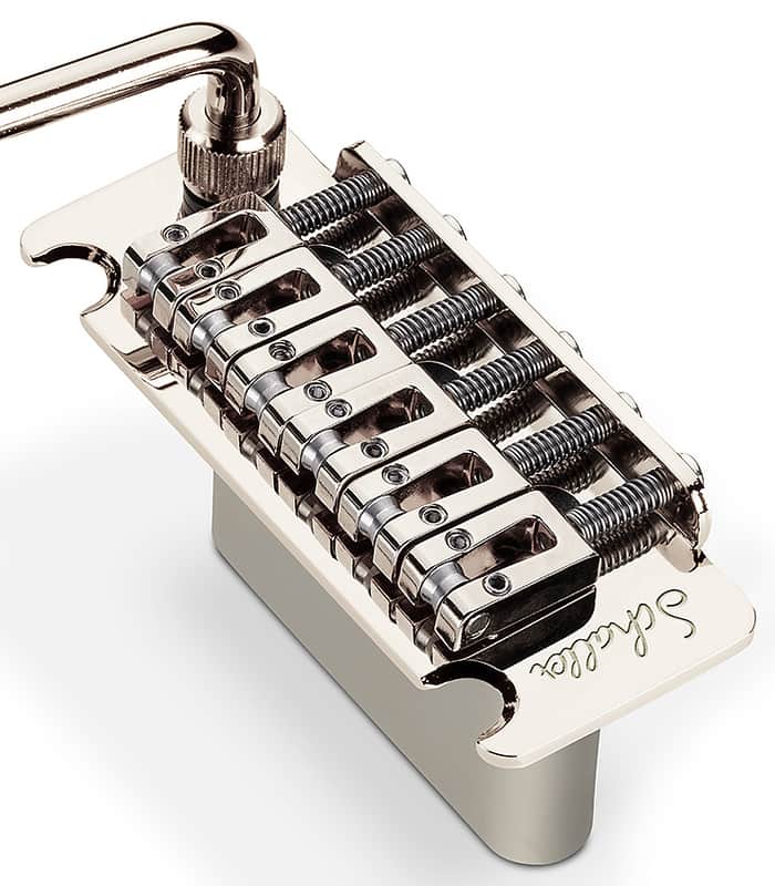 Schaller Germany Vintage Tremolo with Roller Saddles for Fender Strat, NICKEL image 1