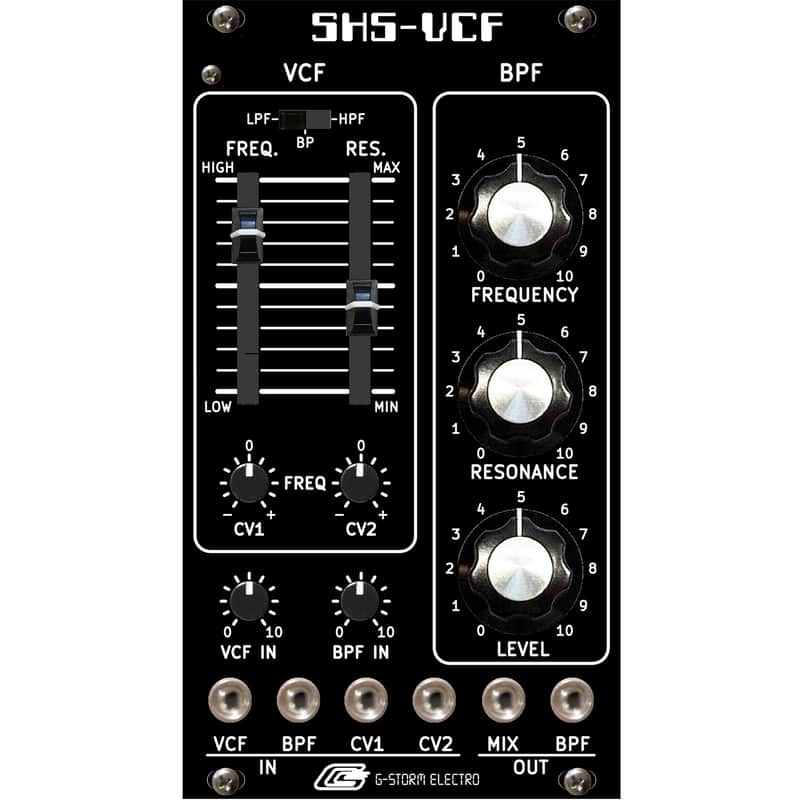 G-Storm Electro SH5-VCF r2 Dual Filter Roland SH-5 Adaptation image 1