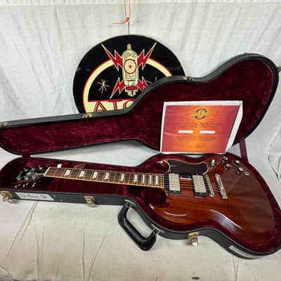 Gibson USA Custom Art & Histortic LP SG Std Les Paul SG Standard Guitar with COA + Case image 1