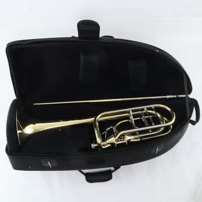 S.E. Shires Q-Series Bass Trombone with Dual Axial Flow Valve SN Q12782 SUPERB image 1