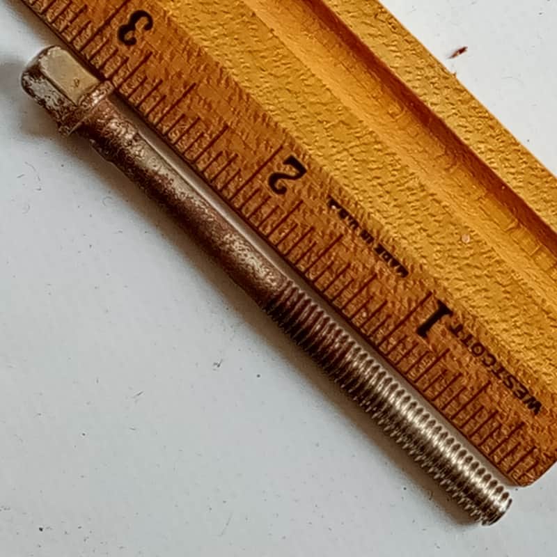 Gretsch 2 3/4"T-Rod Nickel Snare/Tom Drum 12-24 Tension Vintage Step Broadkaster image 1
