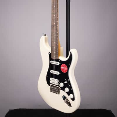 Squier Classic Vibe '70s Stratocaster HT HSS Electric Guitar - Olympic White image 5