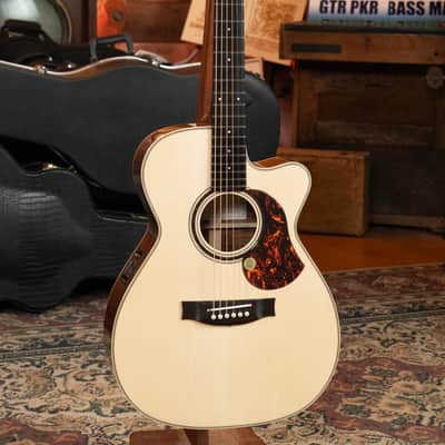 Maton Master Built The L.E May Spruce/Blackwood Deep-body Cutaway Guitar w/Electronics #0154 image 7