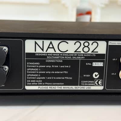 Naim NAC 282 with NAPSC - Black image 3