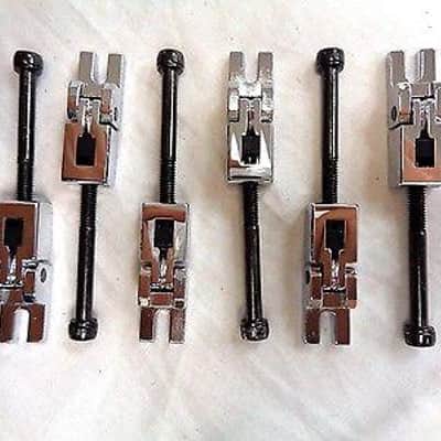 Tremolo Bridge Saddles Chrome image 1