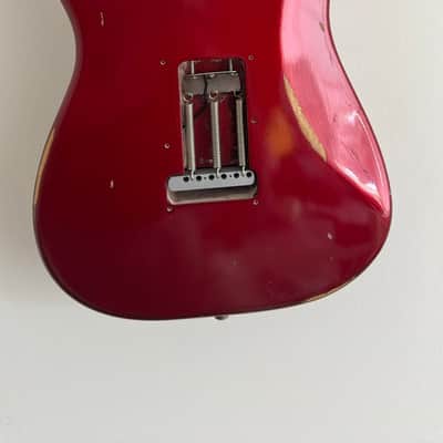 Fender Stratocaster Vintage Reissue ‘62 TL 2002 - Candy Apple Red Yamano selected image 2