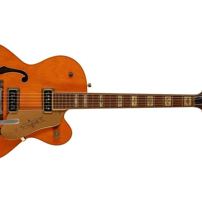 Gretsch (MIJ) Nashville G6120DSW Western Orange (Pre-Owned, 2005, VG+) #JT05010409 image 2
