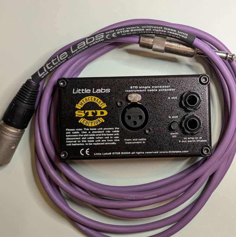 Little Labs STD Instrument Cable Extender 2010s - Black image 1