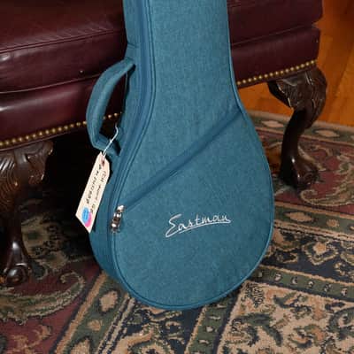 Eastman PCH-M104-GB Solid Spruce/Laminated Mahogany Goldburst Flattop A-Style Mandolin #1880 image 13
