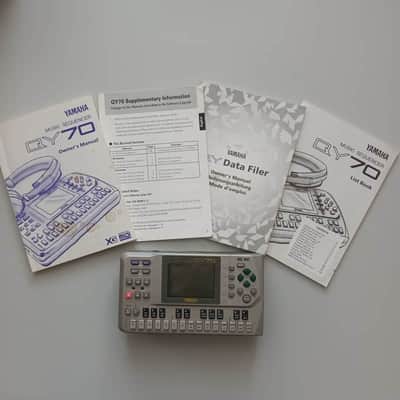 Yamaha QY70 Sequencer 2000s - Silver