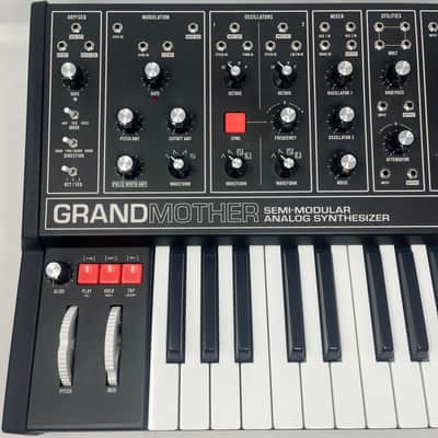 Moog - Grandmother Dark 32-Key Semi-Modular Analog Synthesizer [USED] image 4