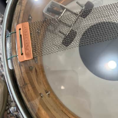 Slingerland Student Snare 50s 14x5.5 - White Marine Pearl image 10